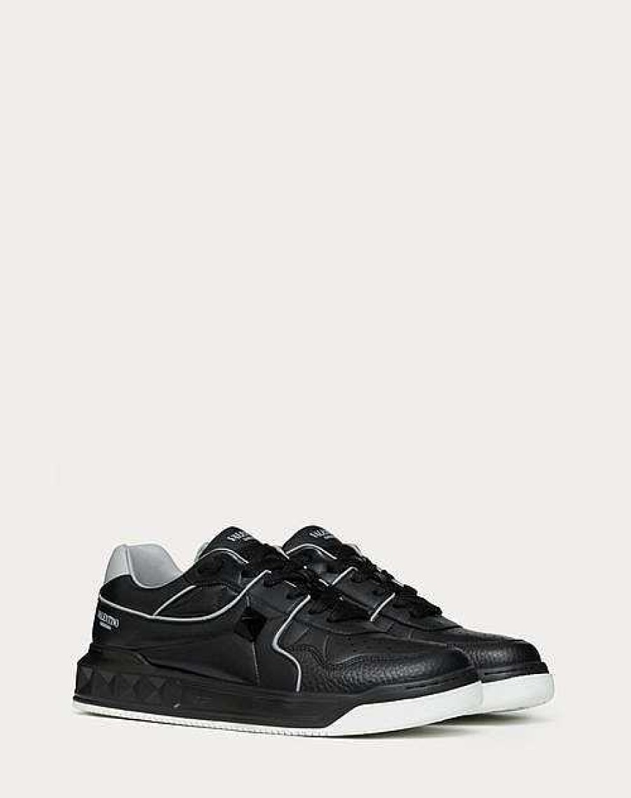 Valentino One Stud Low-Top Nappa Sneaker | Sneakers