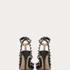 Valentino Rockstud Grainy Leather Ankle Strap Pump 100 Mm | Pumps