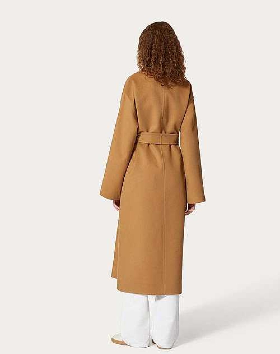 Valentino Compact Drap Coat | Coats And Outerwear