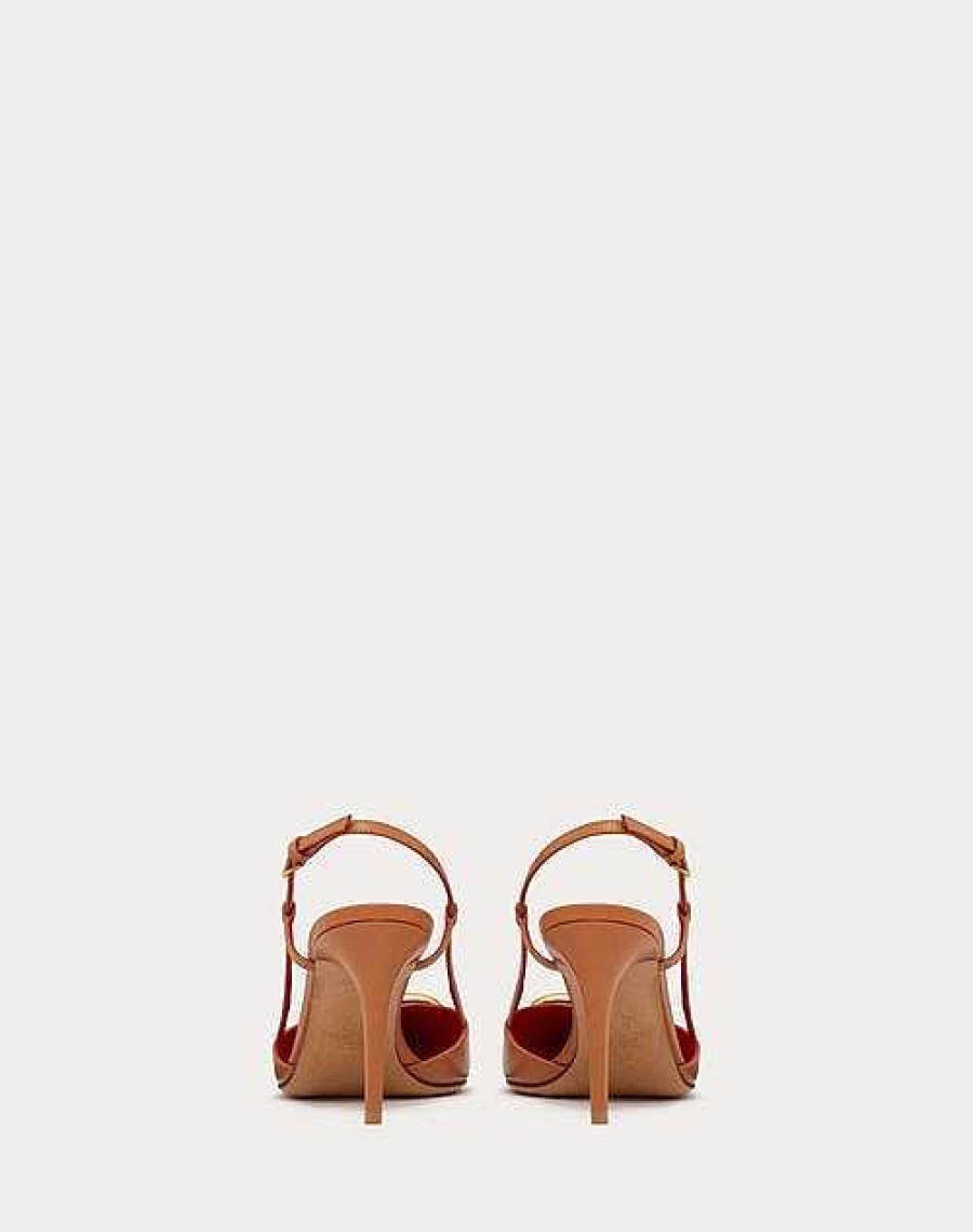 Valentino Vlogo Signature Calfskin Slingback Pump 80Mm / 3.15 In. | Pumps