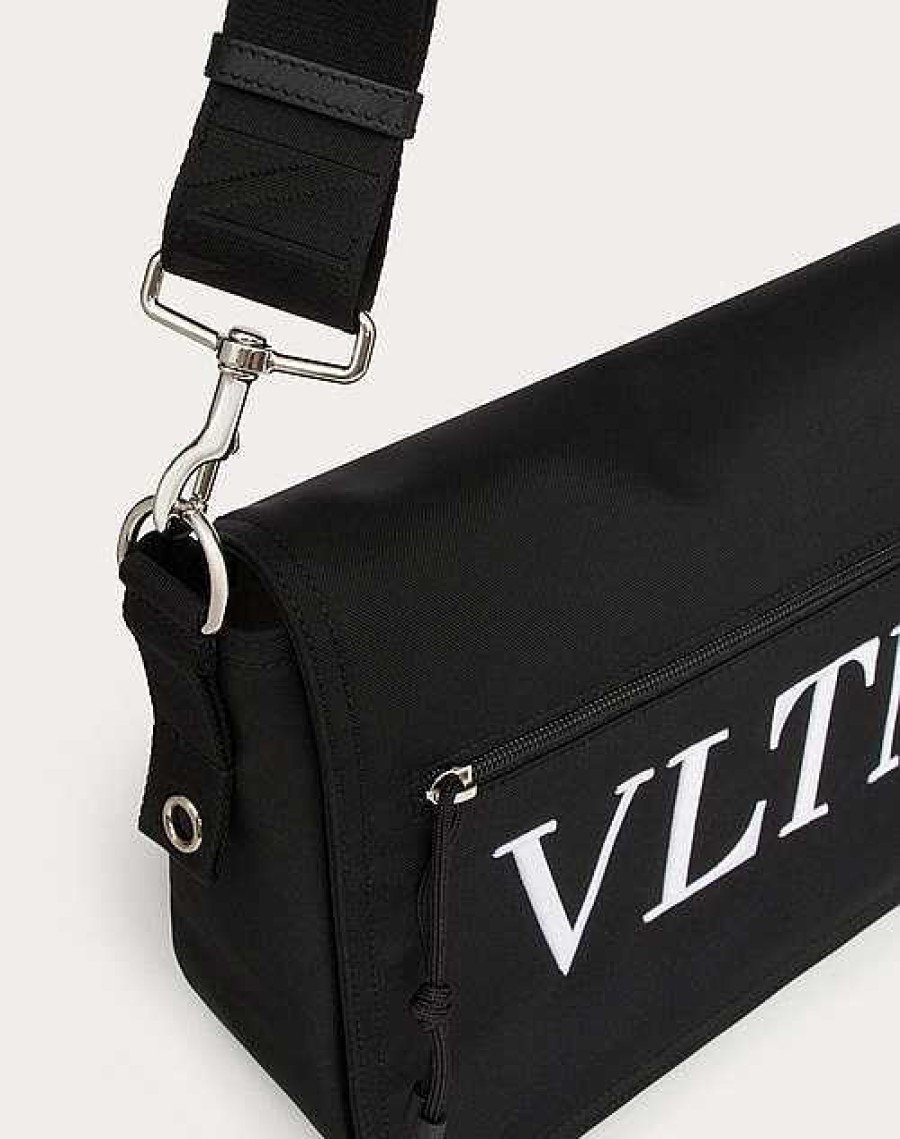 Valentino Vltn Nylon Messenger Bag | Shoulder Bags