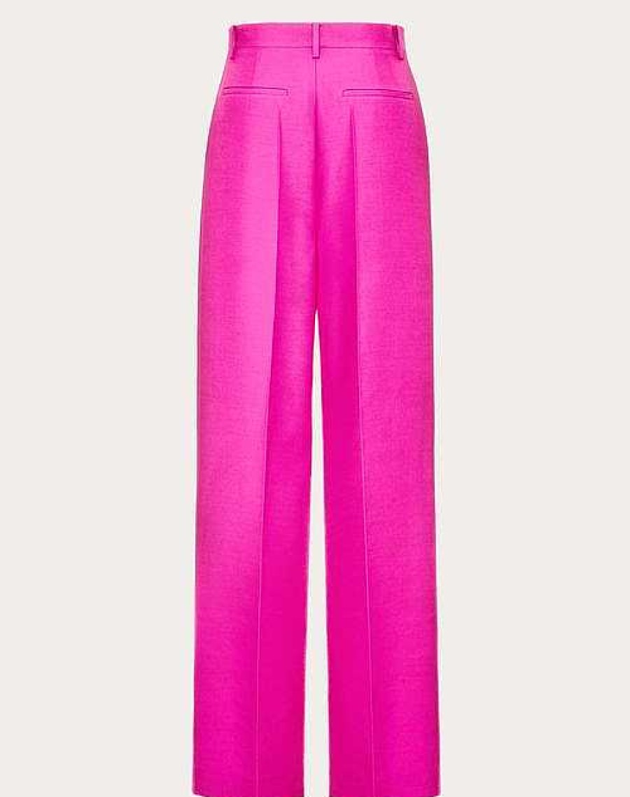 Valentino Crepe Couture Trousers | Pants And Shorts