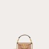 Valentino Valentino Garavani Loco Micro Bag In Calfskin Leather With Chain | Shoulder Bags