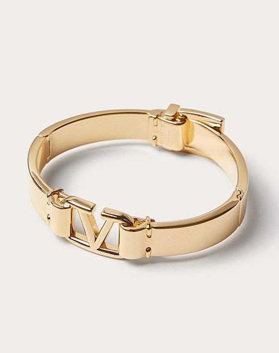 Valentino Vlogo Signature Metal Bangle | Jewelry