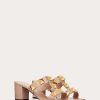 Valentino Roman Stud Calfskin Slide Sandal 60 Mm | Sandals