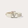 Valentino Valentino Garavani Vlogo Signature Leather And Crystal Bracelet | Jewelry