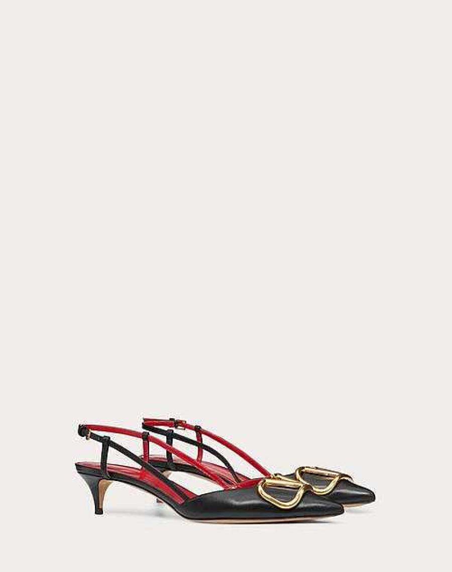 Valentino Vlogo Signature Calfskin Slingback Pump 40Mm / 1.6 In. | Pumps