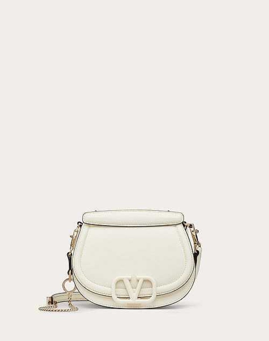 Valentino Vsling Shoulder Bag In Grainy Calfskin | Shoulder Bags