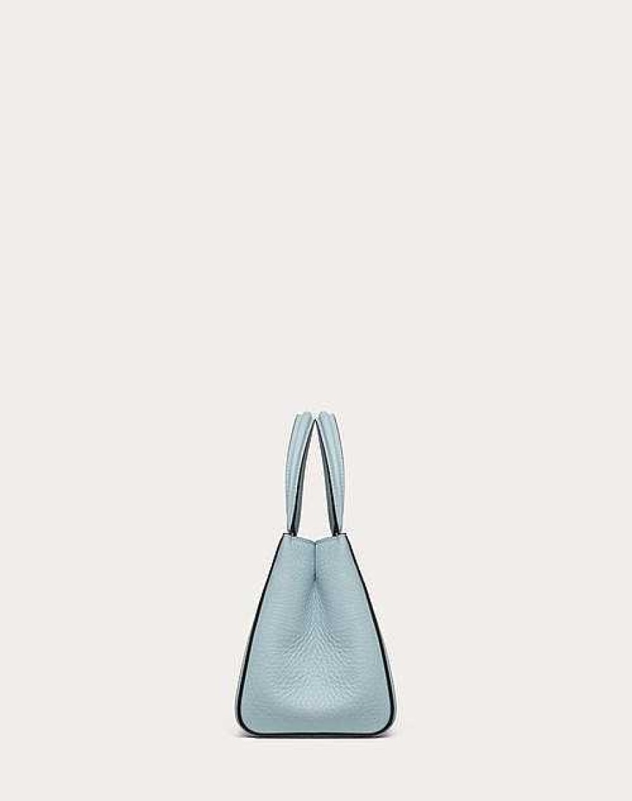 Valentino Valentino Garavani Alltime Small Handbag In Grainy Calfskin | Top Handle Bags