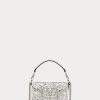 Valentino Small Loco Shoulder Bag With Crystals | Shoulder Bags