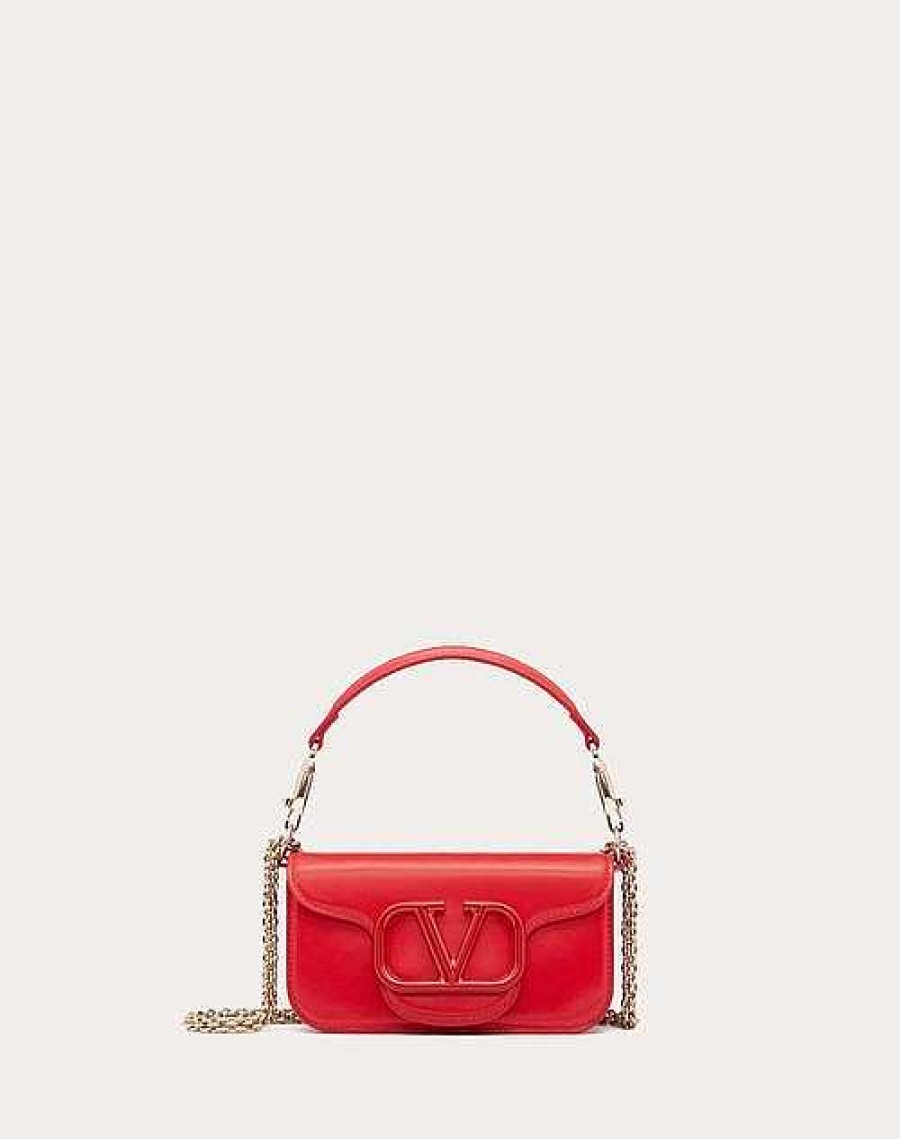 Valentino Valentino Garavani Loco Calfskin Shoulder Bag | Shoulder Bags