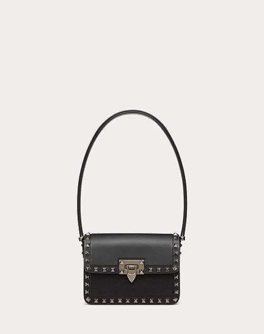 Valentino Small Rockstud23 Smooth Calfskin Shoulder Bag | Shoulder Bags