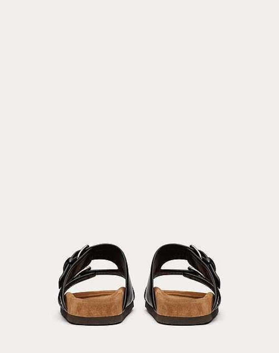 Valentino Fussfriend Calfskin Leather Slide Sandal | Sandals