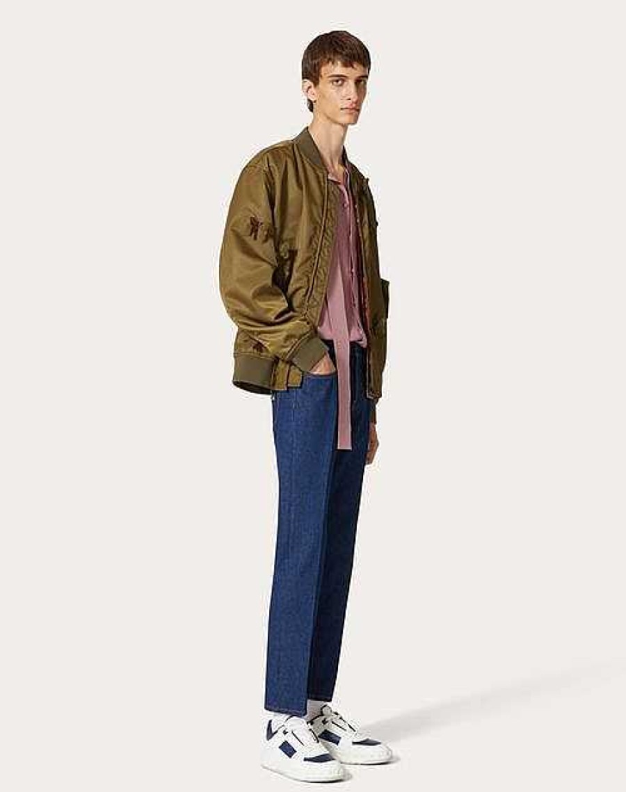 Valentino Pants With Maison Valentino Tailoring Label | Denim