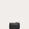 Valentino Grainy Calfskin Pouch With Rockstud Chain | Mini Bags