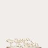 Valentino Calfskin Rockstud Sandal With Straps | Sandals