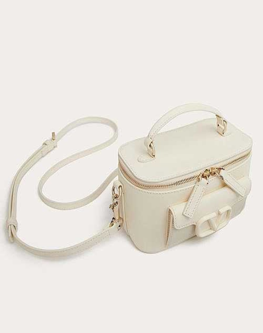 Valentino Mini Valentino Garavani Loco Handbag In Calfskin | Mini Bags