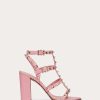 Valentino Rockstud Ankle Strap Sandal 90 Mm | Sandals