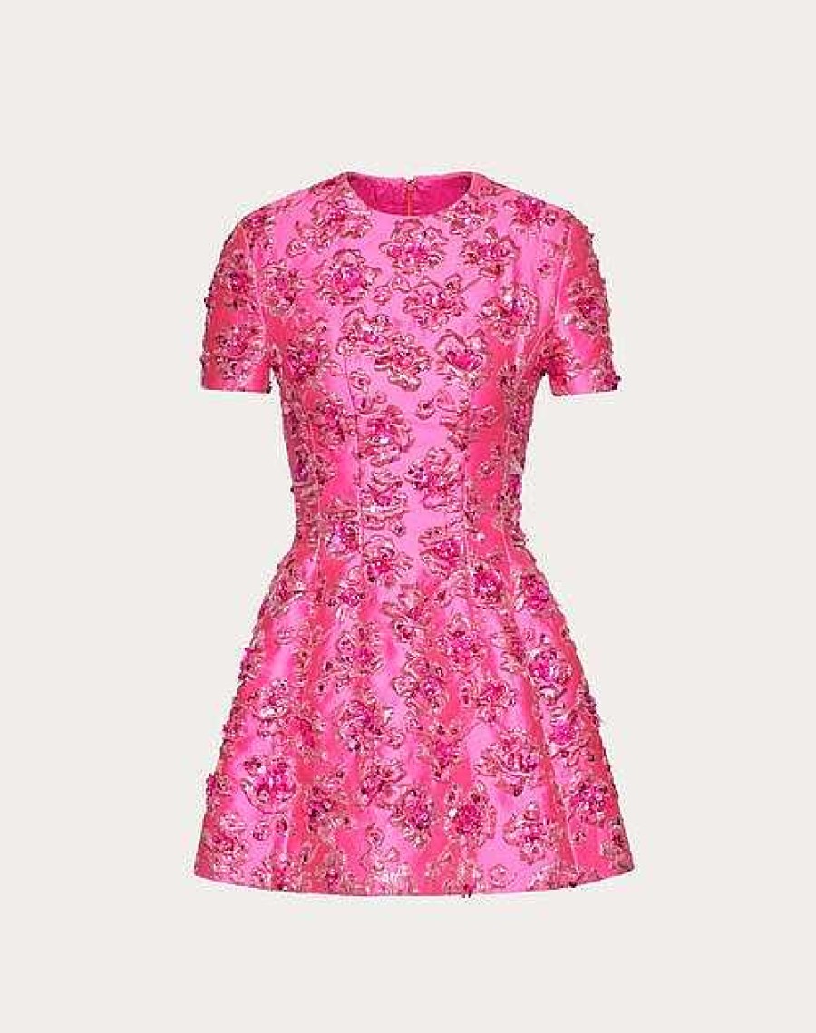 Valentino Short Jacquard Dress | Dresses