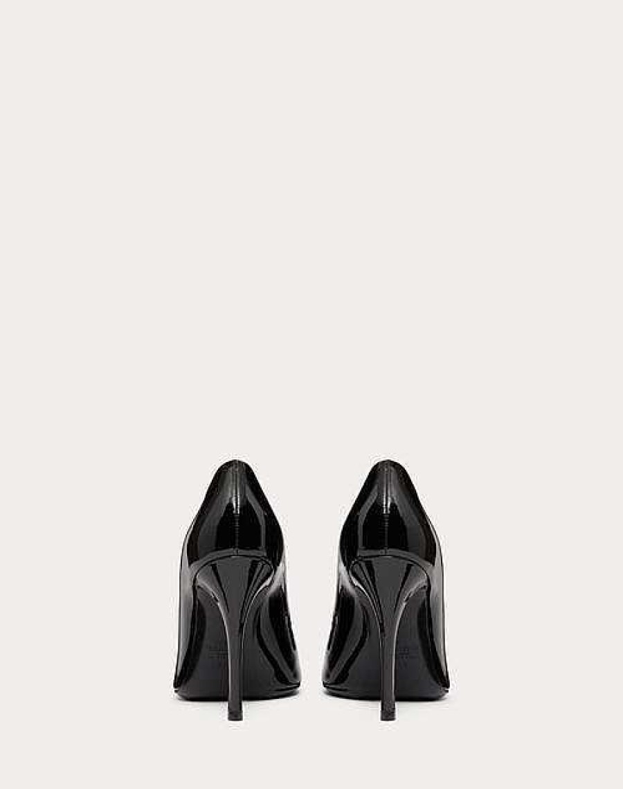 Valentino One Stud Patent Leather Pump 100 Mm | Pumps