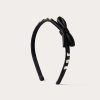 Valentino Rockstud Satin And Metal Headband | Hair Accessories