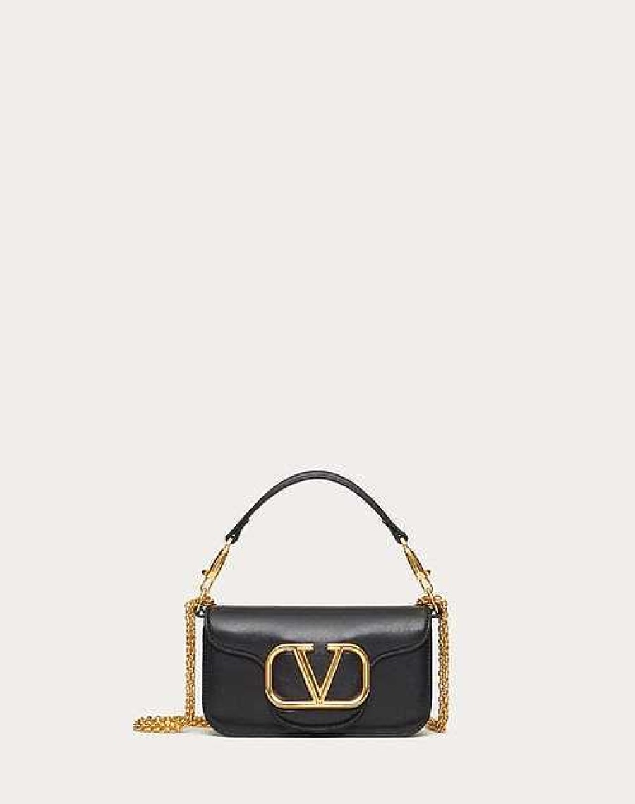 Valentino Valentino Garavani Loco Small Shoulder Bag In Calfskin | Shoulder Bags