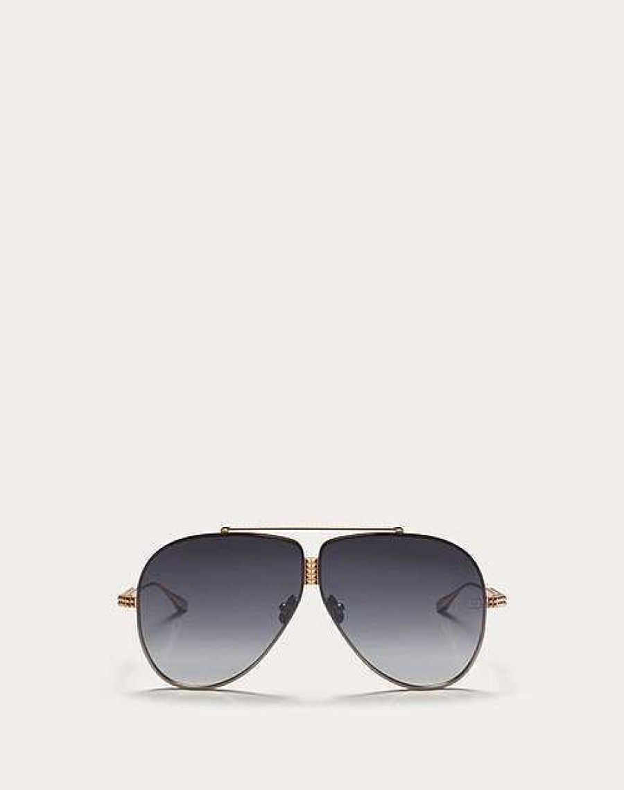 Valentino Xvi - Pilot Titanium Stud Frame | Eyewear