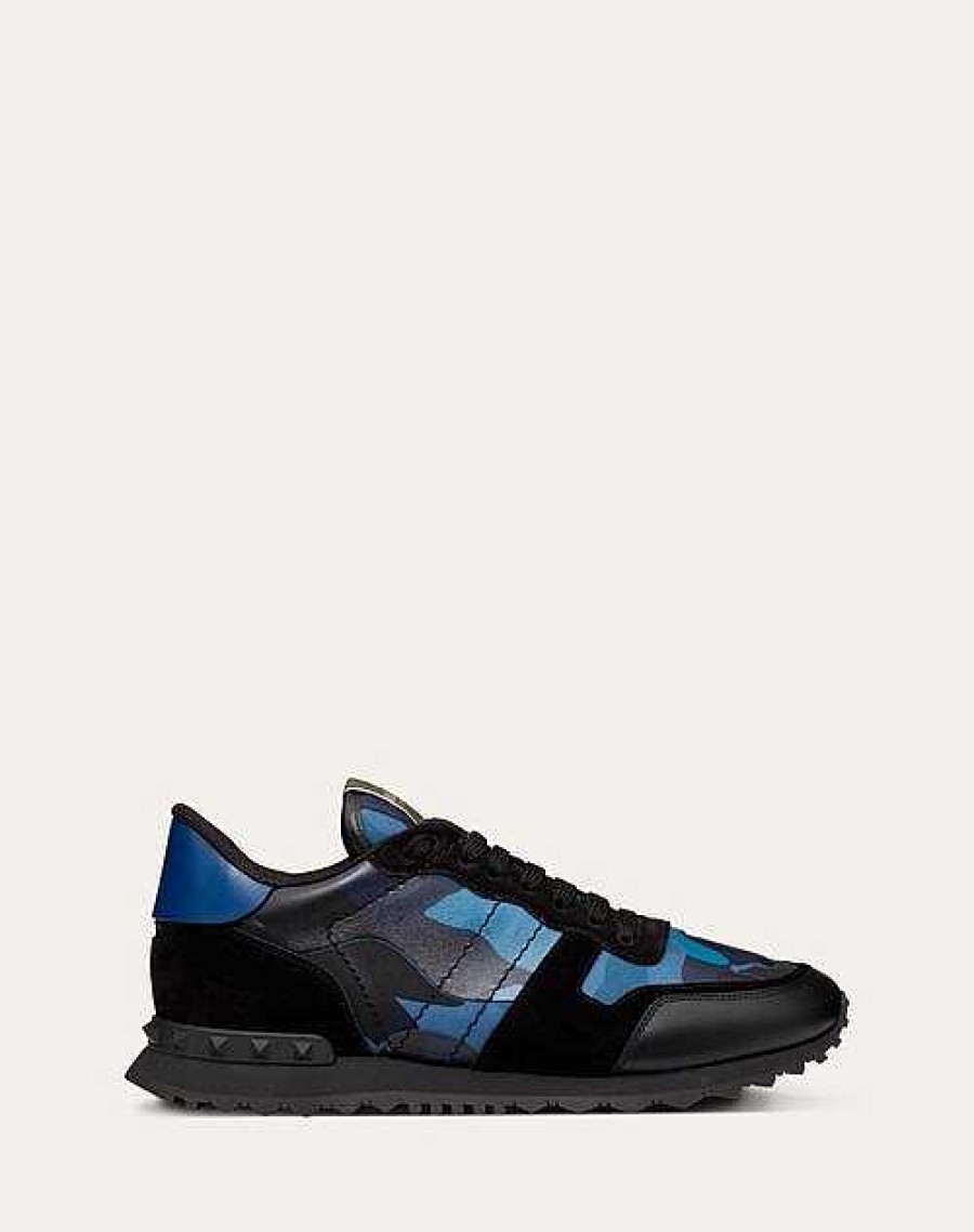 Valentino Camouflage Rockrunner Sneaker | Sneakers