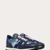 Valentino Rockrunner Camouflage Denim Sneaker | Sneakers