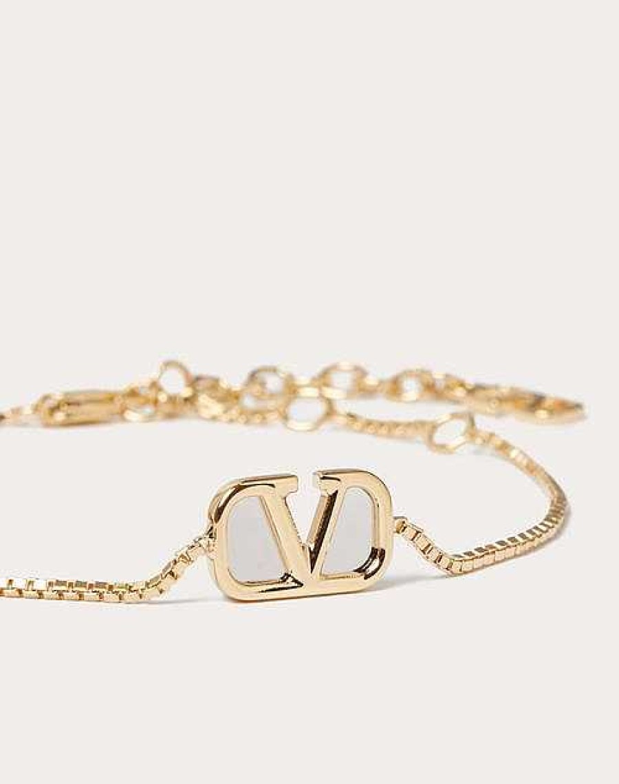 Valentino Vlogo Signature Metal Bracelet | Jewelry