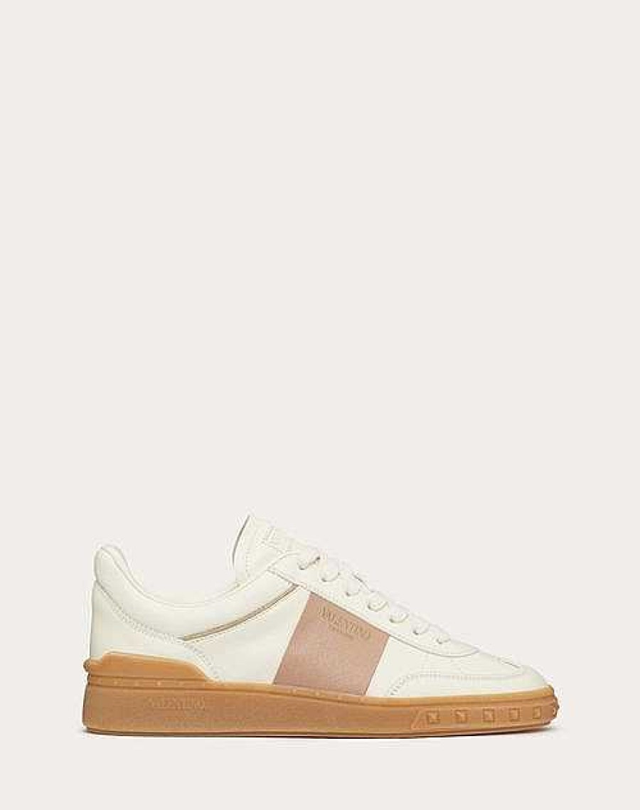 Valentino Upvillage Sneaker In Calfskin Leather | Sneakers