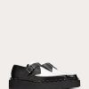 Valentino Rockstud M-Way Single Monk Strap Shoe In Calfskin And Matching Studs 50Mm | Lace-Ups And Loafers