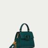 Valentino Small Vsling Grainy Calfskin Handbag | Top Handle Bags