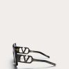 Valentino V - Soul Oversized Squared Butterfly Acetate Frame | Eyewear