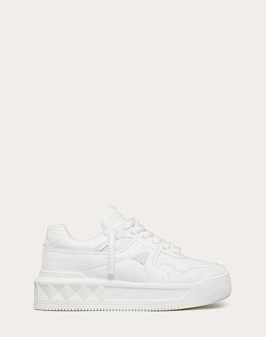 Valentino One Stud Xl Nappa Leather Low-Top Sneaker | Sneakers