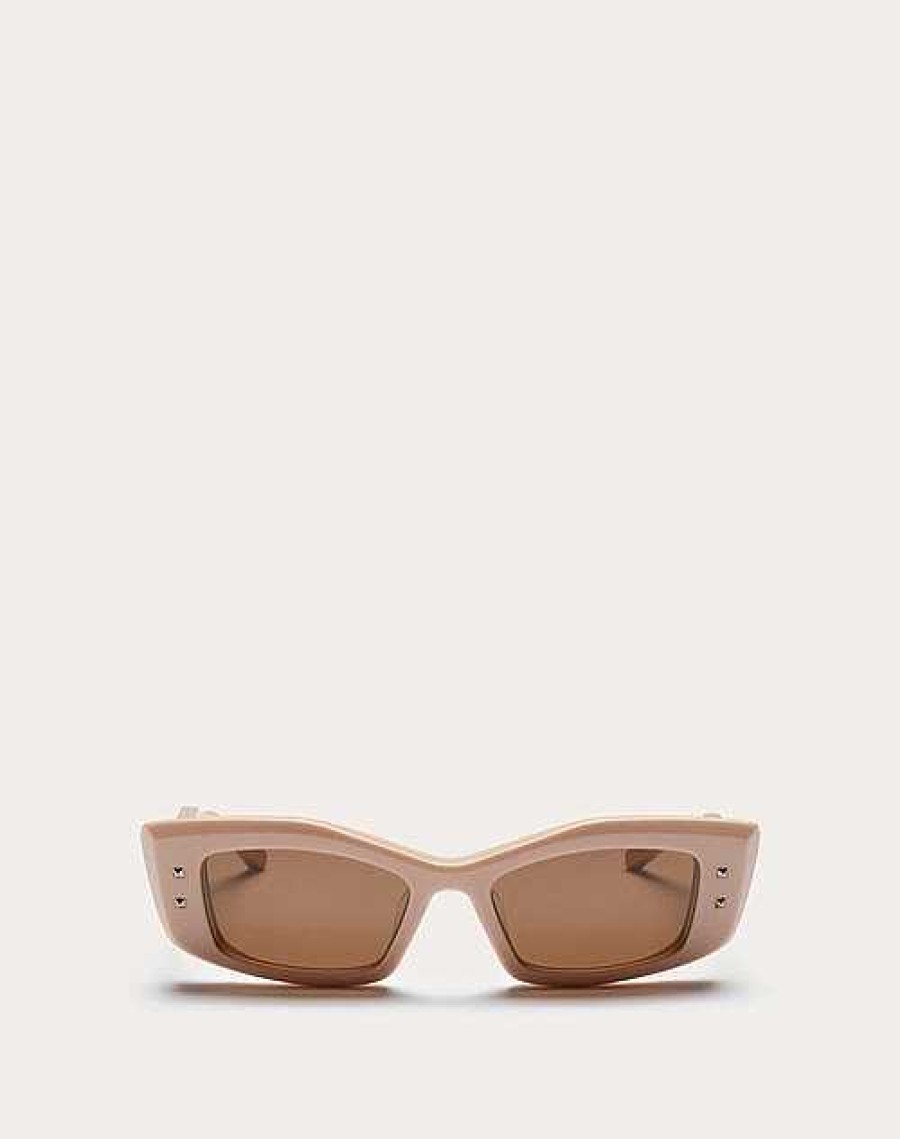 Valentino V -Rectangular Acetate Frame | Eyewear