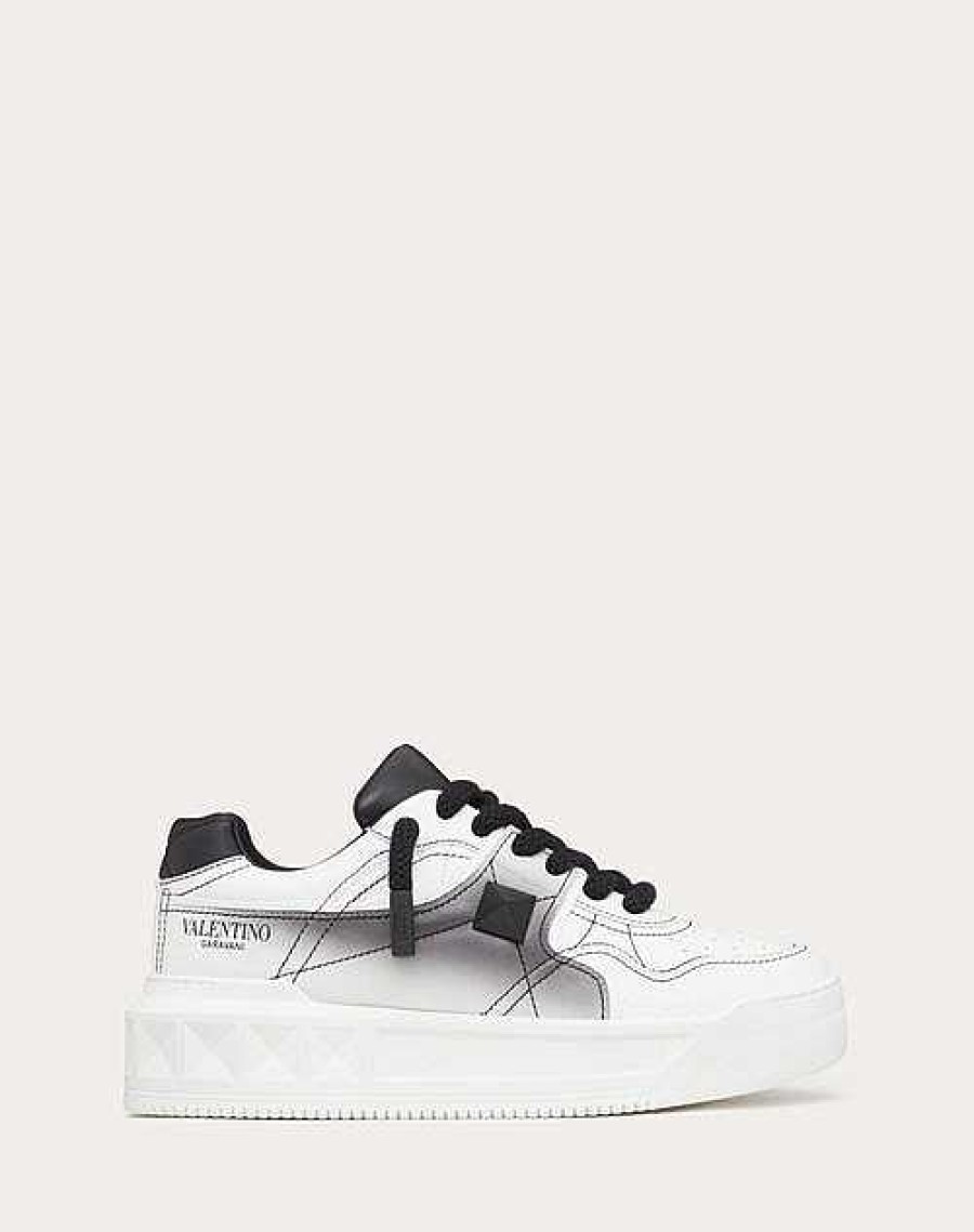 Valentino One Stud Xl Nappa Leather Low-Top Sneaker | Sneakers