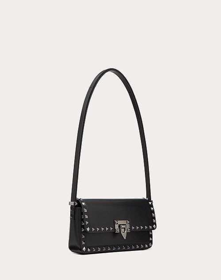 Valentino Rockstud23 E/W Smooth Calfskin Shoulder Bag | Shoulder Bags