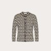 Valentino Toile Iconographe Wool Cardigan | Knitwear