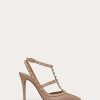 Valentino Rockstud Ankle Strap Pump 100 Mm | Pumps