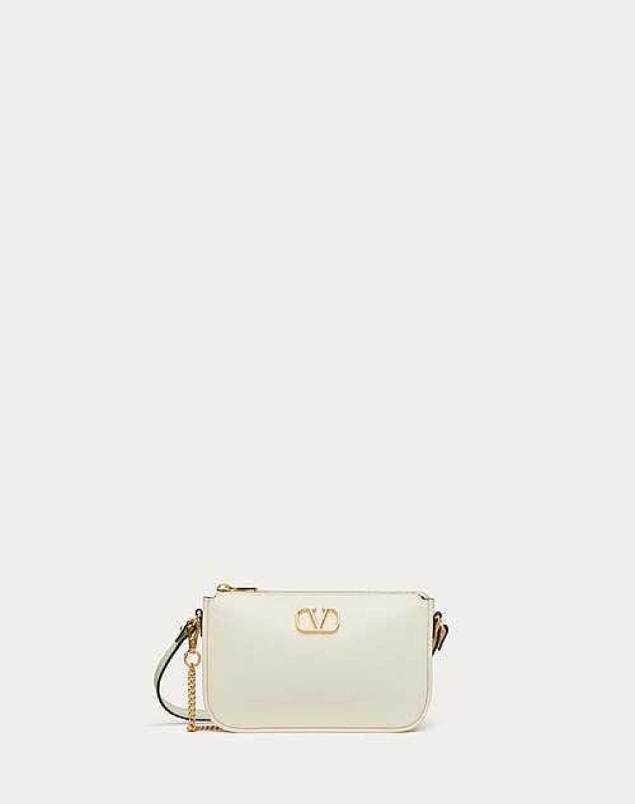 Valentino Mini Vlogo Signature Calfskin Crossbody Bag | Mini Bags