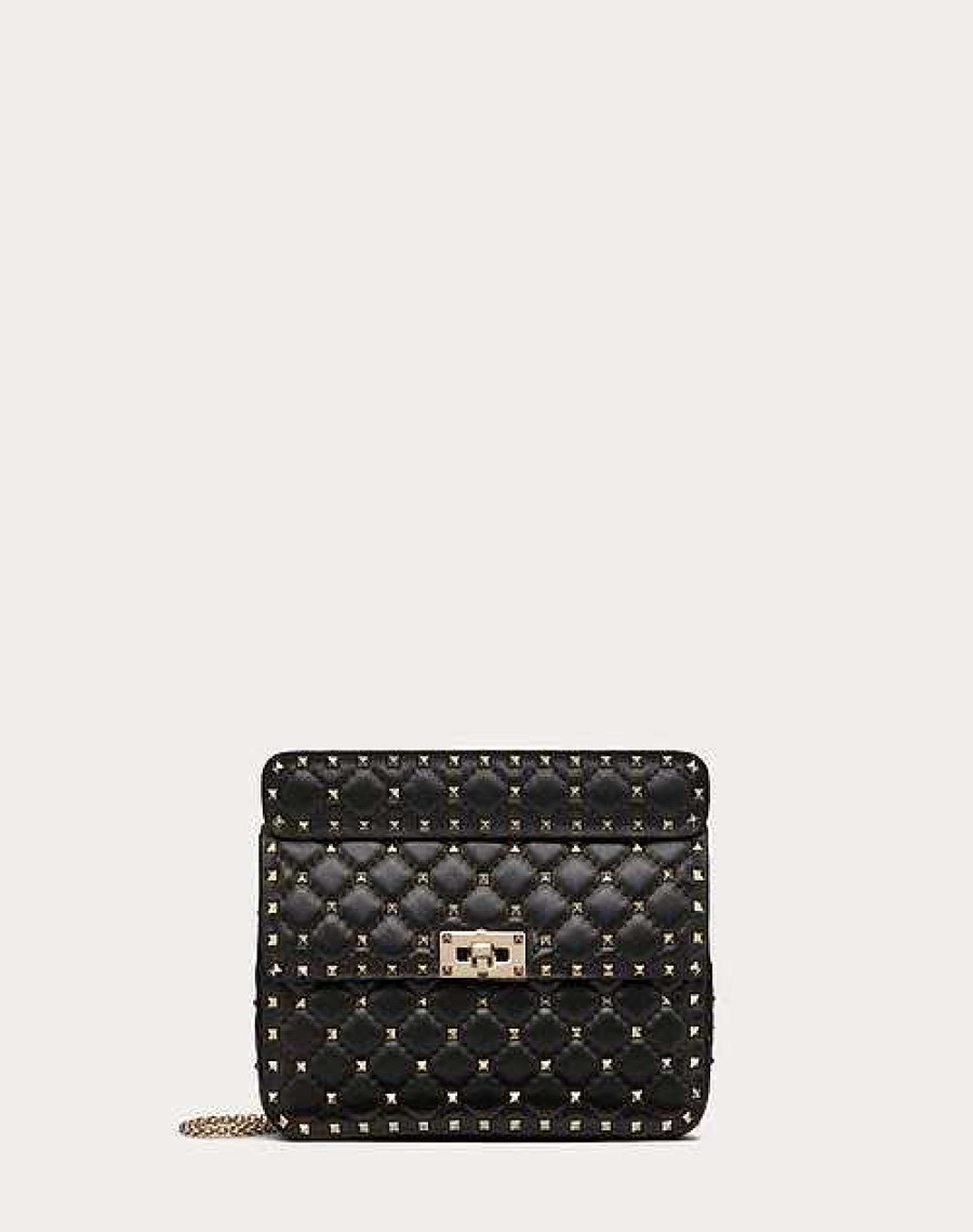 Valentino Medium Nappa Rockstud Spike Bag | Shoulder Bags