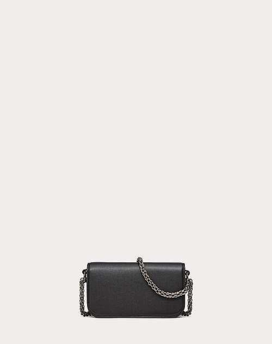 Valentino Valentino Garavani Loco Small Shoulder Bag With Jewel Logo | Shoulder Bags