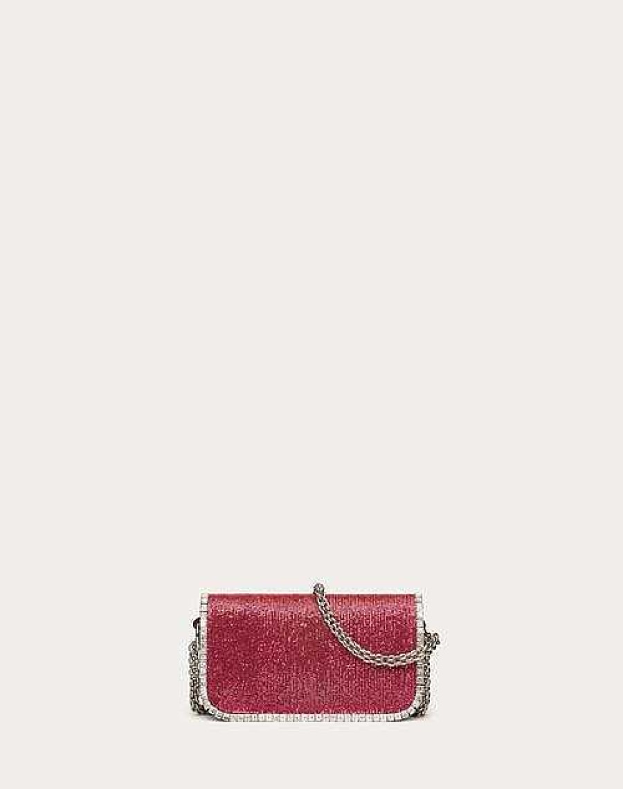 Valentino Valentino Garavani Loco Embroidered Small Shoulder Bag | Shoulder Bags