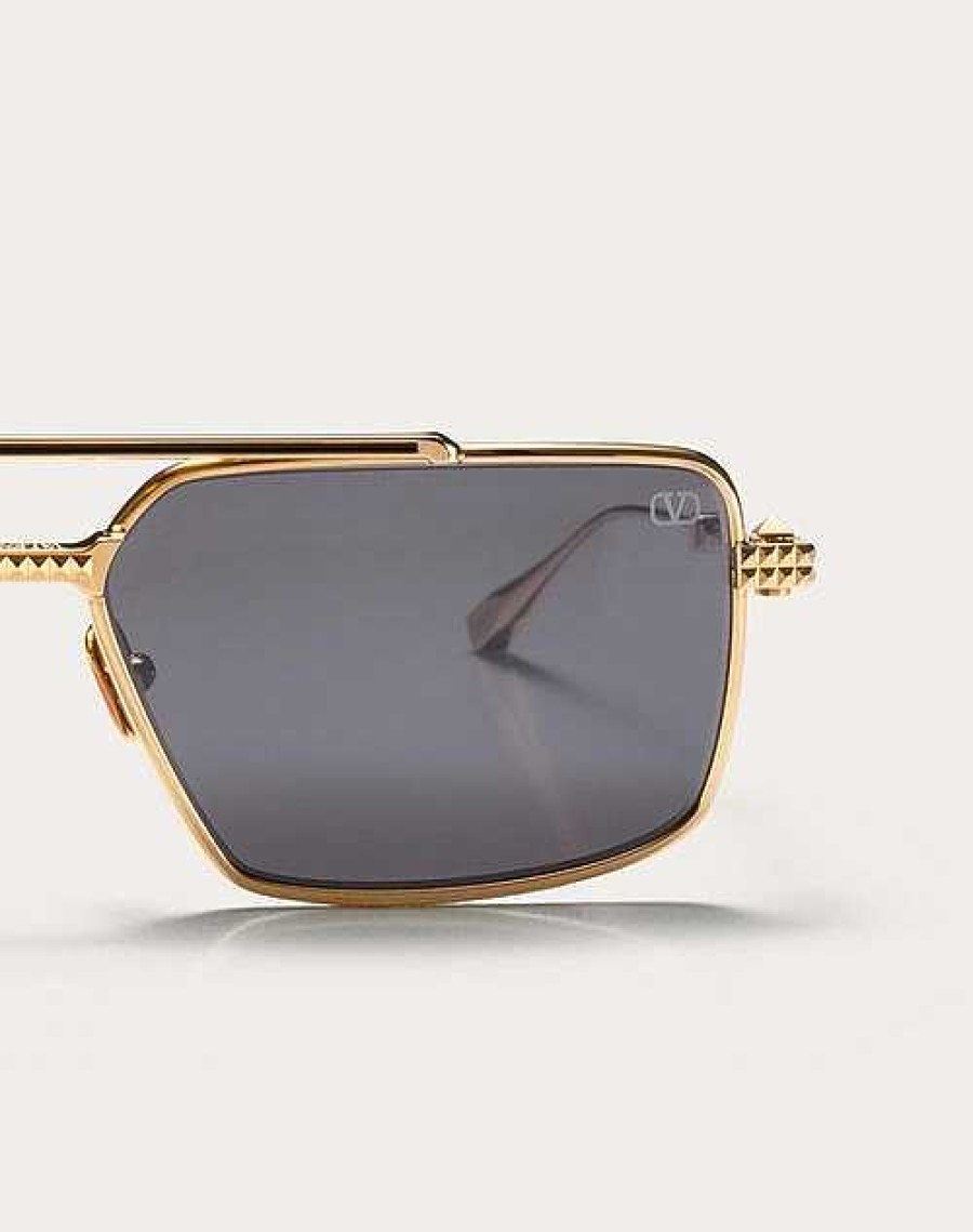 Valentino Vi - Rectangular Metal Frame | Eyewear