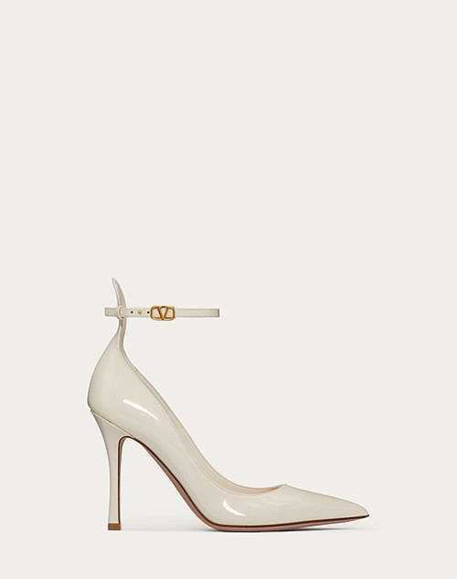 Valentino Valentino Garavani Tan-Go Patent Leather Pump 100Mm | Pumps