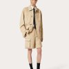 Valentino Toile Iconographe Pattern Heavy Cotton Jacket | Outerwear