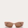 Valentino V -Rectangular Acetate Frame | Eyewear