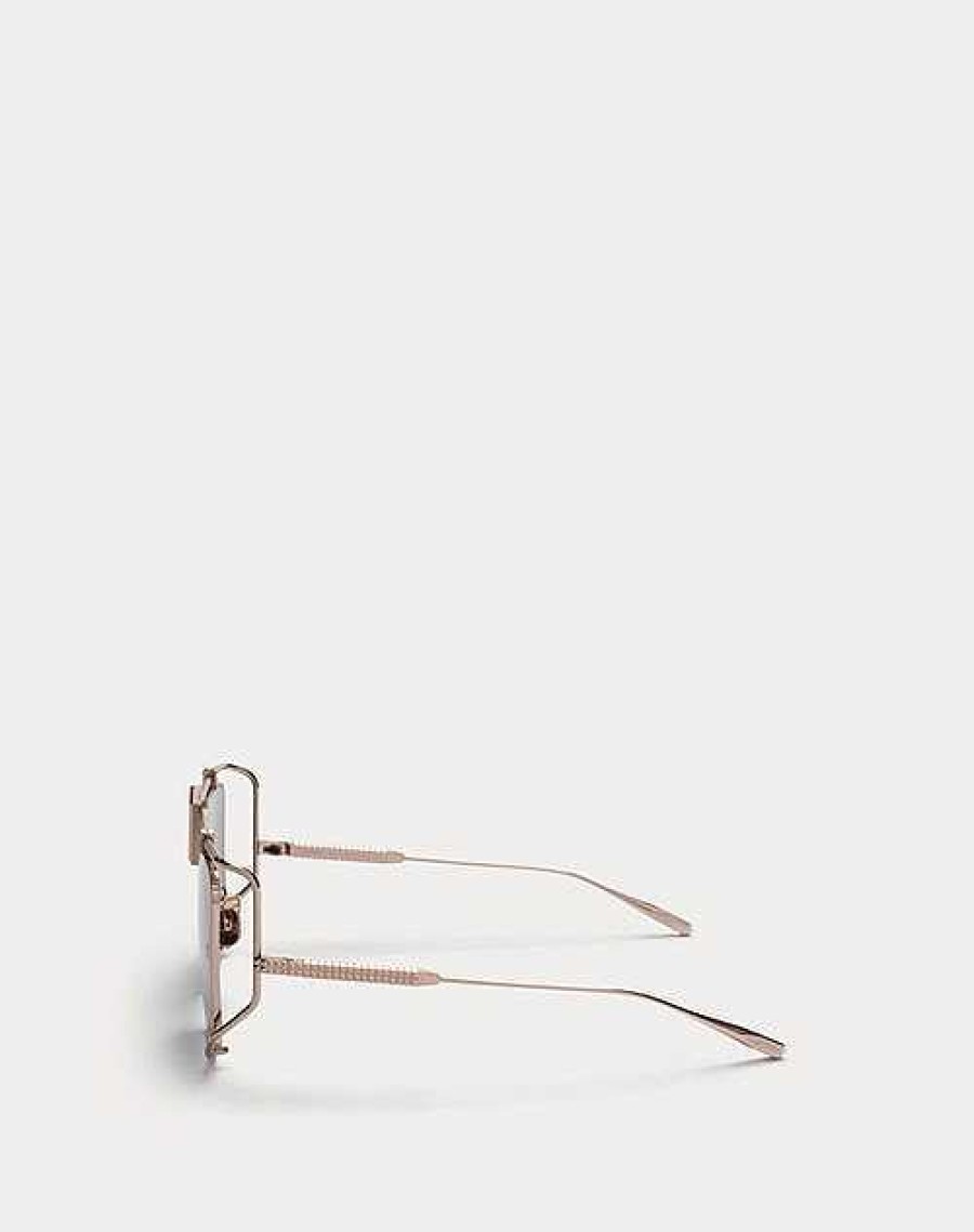 Valentino V - Light Oversized Squared Titanium Frame | Eyewear