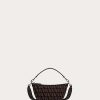 Valentino Toile Iconographe Shoulder Bag With Leather Details | Shoulder Bags